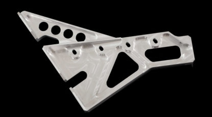 Machined Part with Holes